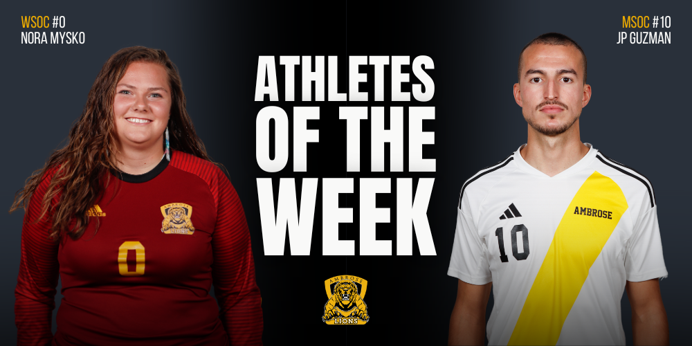 Athletes of the Week - October 1, 2024