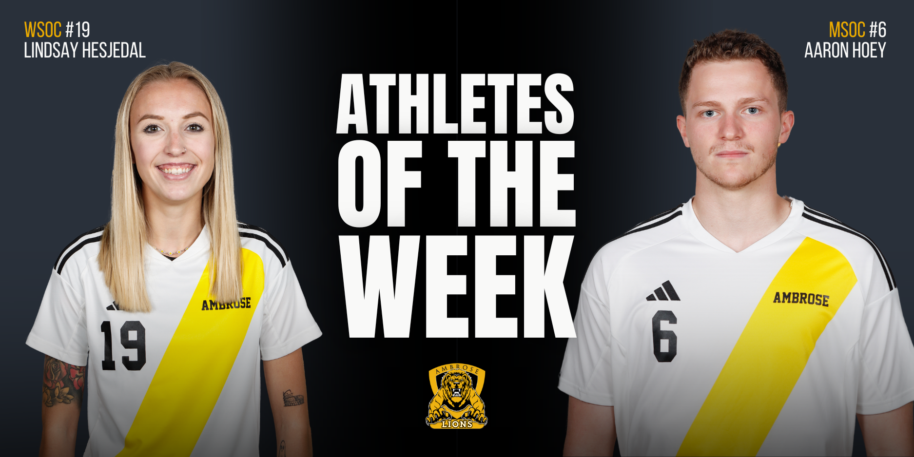 Athletes of the Week - October 9, 2024