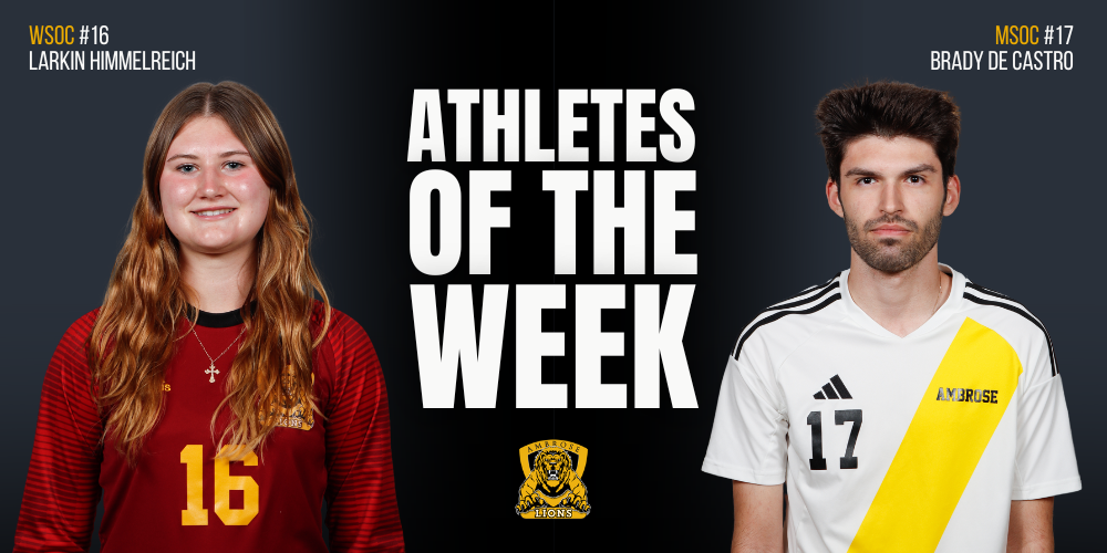 Athletes of the Week - October 22, 2024